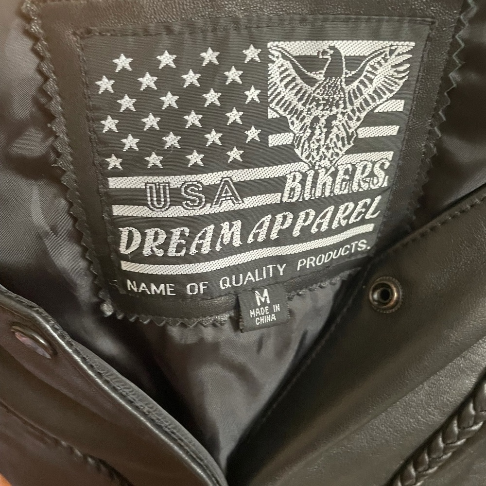 Leather vest